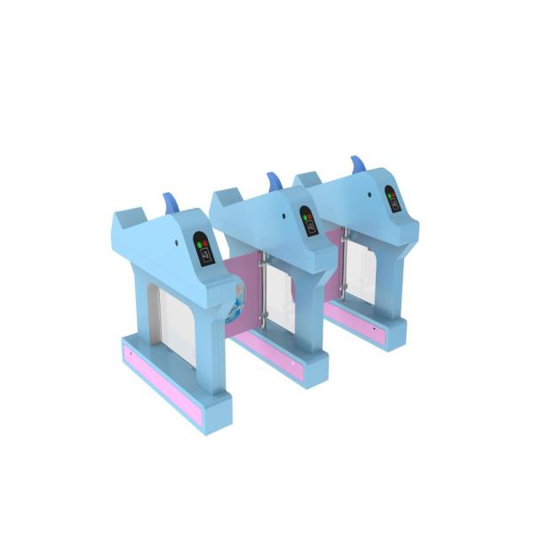 Quality Optical Channel Security Turnstile Gate 500mm School Access Control for sale