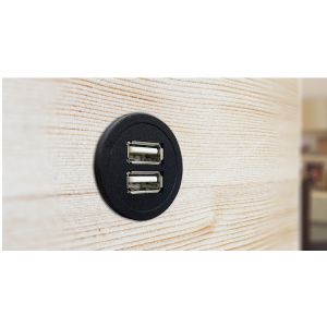 Qi Standard USB2.0 Embedded Desktop Wireless Charger