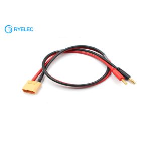 Buy cheap Battery Charging Cable Custom Wire Harness 4.0mm Banana To XT90 Male Female Plug from wholesalers