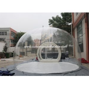 Buy cheap 0.7mm Transparent Pvc Inflatable Camping Bubble Tent With Floor CE UL EN14960 from wholesalers