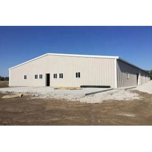 Buy cheap Aluminum Alloy / Plastic Steel Window Steel Structure Workshop Plant With Optional Insulation from wholesalers