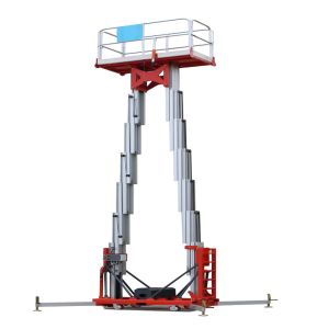 Buy cheap Hyd 10m Vertical Mast Boom Aluminium Alloy Aerial Work Platforms from wholesalers