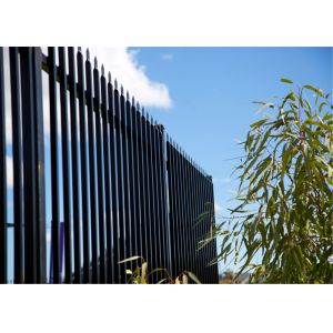 Buy cheap Diplomat Security Fencing Panels 2.1mx2.4m black powder coated from wholesalers