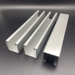 Buy cheap Custom 41x41 3m 6m Aluminum Channel C Profile from wholesalers