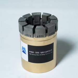 China W Profile Diamond Core Bit For Wire Line Drilling High Penetration Rate N H P Sizes on sale