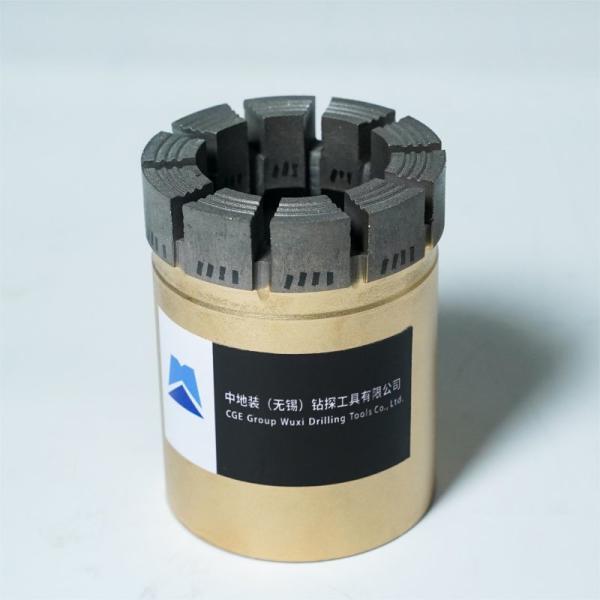 W Profile Diamond Core Bit For Wire Line Drilling High Penetration Rate N H P