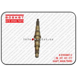 Isuzu 4HF1 MXA5R Transmission Main Shaft 8970348472 8-97034847-2