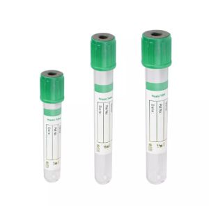 Buy cheap Green anticoagulant tube containing heparin sodium or lithium heparin from wholesalers