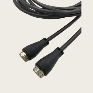 China Waterproof 1/2 Super Flex Jumper with interface types 7-16 DIN Male and 4.3-10 Male with weatherproofing boot, 3 m on sale