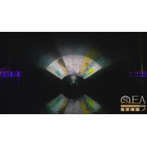 Buy cheap Entertainment Equipment Musical Laser Floating Pond Fountain from wholesalers