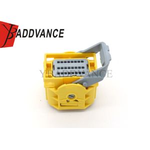 24 Pin Yellow TE Connectivity AMP Connectors With Terminals