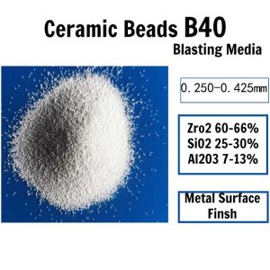 Buy cheap Microspheres 700HV SS304 Ceramic Bead Blasting Media from wholesalers