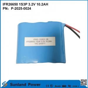 Buy cheap IFR26650 1S3P 3.2V 10.2Ah Batteries For OEM Energy Storage Systems Power Tools And Backup Power from wholesalers