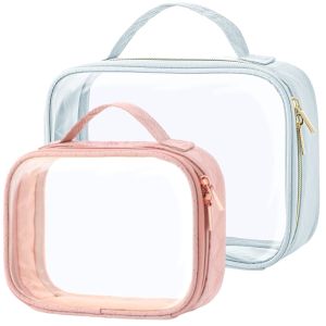 Buy cheap Clear Waterproof Shockproof Durable Toiletry Bag With Handle from wholesalers