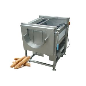 Automatic Taro Cassava Potato Washing Peeling Machine Fresh Ginger Peeler