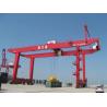 Buy cheap 40.5 Ton Container Gantry Crane 30m Span Double Girder Rail Mounted from wholesalers