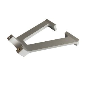 Buy cheap HAVC Aluminum Profile Bracket , Bracket Aluminium Profile Silver Sandblasting Anodizing from wholesalers