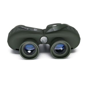 Army Green 7X50 Binoculars Telescope With Rangefinder BaK4 Waterproof