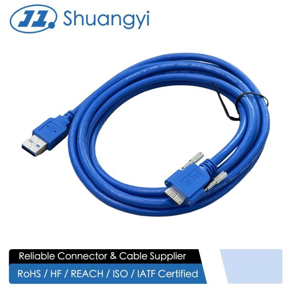 USB 3.0 A to Micro B connector cable high speed electrical wire for external HDD