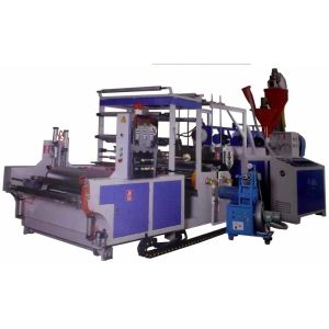 2 3 Layer Stretch Film Extruder PE Stretch Cling Film Machine Standard Design