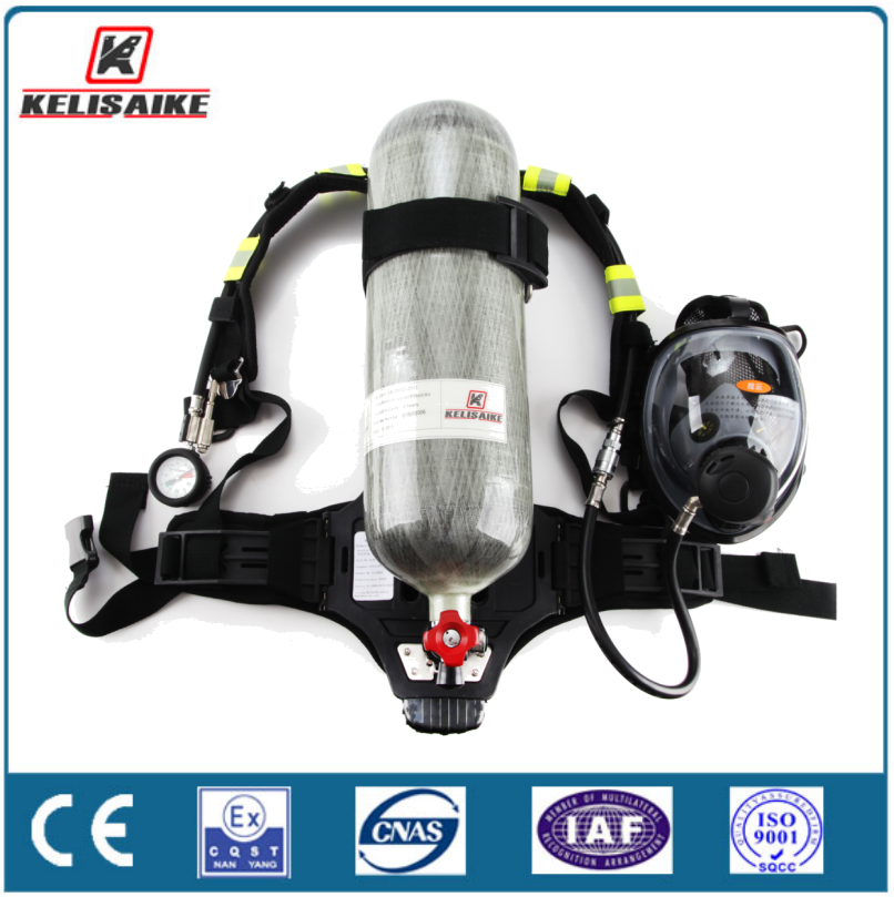 China Fire Fighting Equipment 6.8L Carbon Tank Air Breathing Apparatus Scba on sale