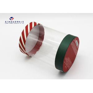 Buy cheap Reusable Clear Plastic Cylinder Packaging Tube Customized Design Hard Paper product