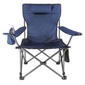 Buy cheap 600D Fabric Portable And Stowable Adjusted Frame Beach Metal Fishing Chair With Carry Bag from wholesalers