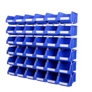 Buy cheap 128x222x59mm PP Store Storage Rectangle Office Organizer Bins with Customized Color from wholesalers