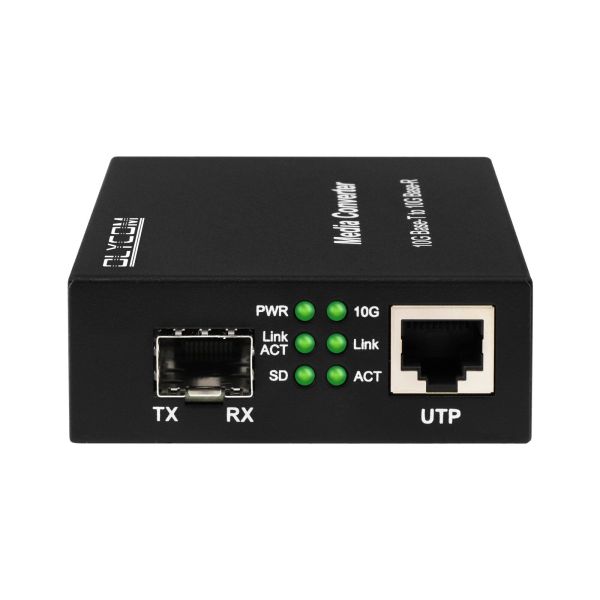 Buy cheap 10G SFP+ Fiber Media Converter Unmanaged Optical Fiber Converter from wholesalers