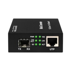 Buy cheap 10G SFP+ Fiber Media Converter Unmanaged Optical Fiber Converter from wholesalers