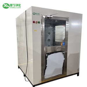 Double Door Cleanroom Air Shower Fully Automatic Control 1500*2000*2050mm