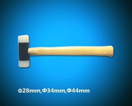 Buy cheap Nylon mallet with wooden handle, wooden handle nylon hammer from wholesalers