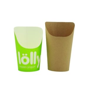 Buy cheap Customized Charcuterie Cups French Fry Holder Appetizer Cups for Parties 16 oz Kraft French Fry Cup, Disposable Brown Paper Snack Cup, Charcuterie Boards Accessories from wholesalers