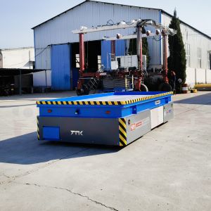 Buy cheap Trackless Material Transfer Carts Lithium Battery Powered 1-500 Tons from wholesalers