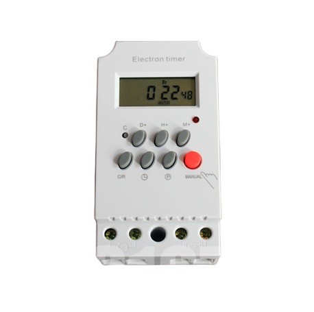 KG316T-II LCD Microcomputer Din Rail Digital Programmable Electronic Timer