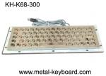 Buy cheap IP65 Rate Industrial Computer Keyboard with Rugged Metal Material from wholesalers