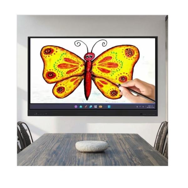 Quality 75 inch IR Interactive whiteboard Interactive Flat panel for School Office for sale