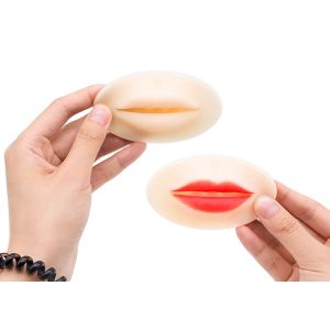 Buy cheap 7.8cm*5.1cm 25G / Piece 3D Lip Practice Skin Soft Silicone Microneedling from wholesalers