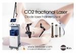 Buy cheap Co2 Fractional Laser Machine Vaginal Rejuvenation Co2 Laser Therapy Machine from wholesalers