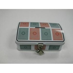 Buy cheap Gifts Wrapping Rectangle CMYK Printing Custom Tin Cans from wholesalers