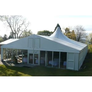 Buy cheap Economical Large Wedding Tents With Decoration High Pressed Aluminum Alloy Frame from wholesalers