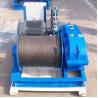 Buy cheap 10t h12m Mechanical Workshop 415V M5 Q235B Wire Rope Pulling Winch from wholesalers