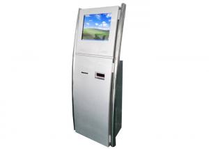 Buy cheap Standalone Information Touch Screen Kiosk 300nits With Two Handhold Poles product