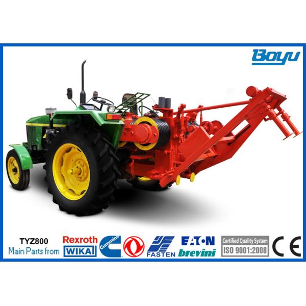 Quality 80kN 400 Kv Transmission Line Stringing Equipment Tractor Puller for Overhead Line Equipment for sale