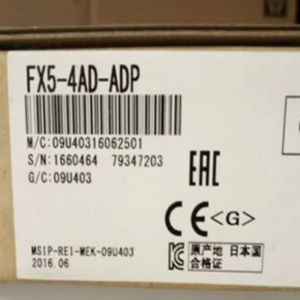 Buy cheap FX5-4AD-ADP PLC Mitsubishi  With Network Communication Ability from wholesalers