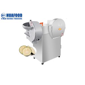 120-850KG/Hr Electric Multifunction Vegetable Cutting Machine Section Silk