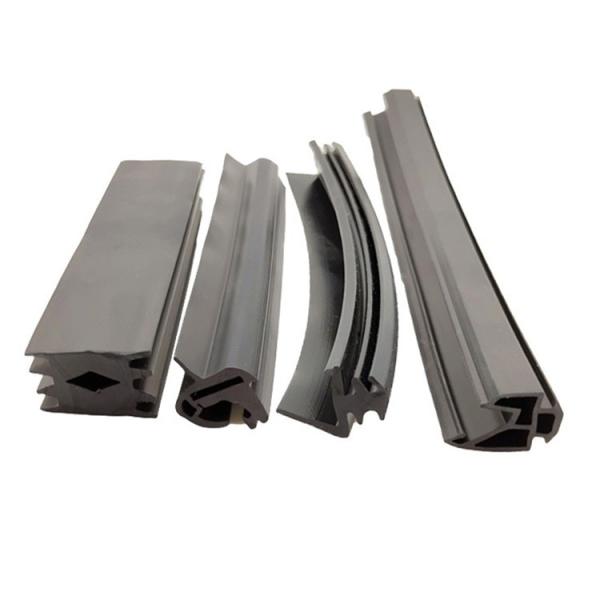 Quality Custom Moulded Rubber Seal Strip Heat Resistant Extruded Silicone Profile for sale