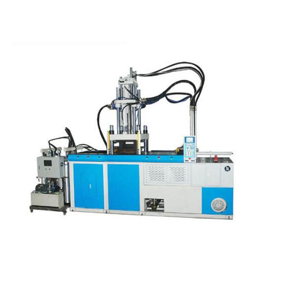 Vertical Hydraulic Injection Moulding Machine , Rotary Table Injection Molding