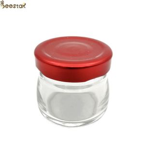 50ml 75ml 120ml 150ml Honey Jar And Spoon Glass Honey Pot Jars