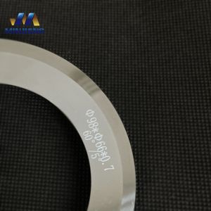 Buy cheap Tungsten Carbide Rotary Cutter Blades for Paper Cutting Machine from wholesalers
